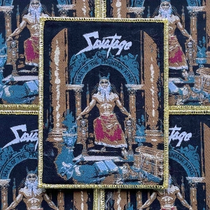 SAVATAGE - Mountain King [gold] -- Woven Patch