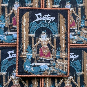 SAVATAGE - Mountain King [copper] -- Woven Patch