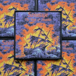 SAVATAGE - The Wake of Magellan [black] -- Woven Patch