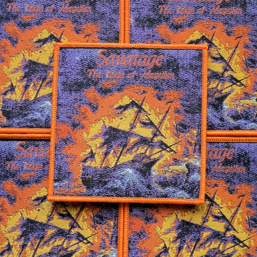 SAVATAGE - The Wake of Magellan [orange] -- Woven Patch.jpg
