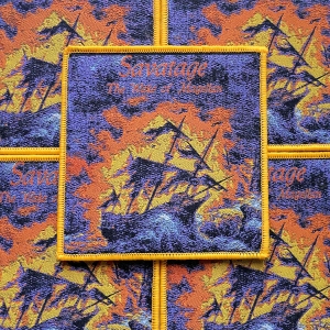 SAVATAGE - The Wake of Magellan [yellow] -- Woven Patch