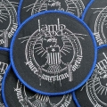 LAMB OF GOD - Pure American Metal [blue] -- Woven Patch.jpg