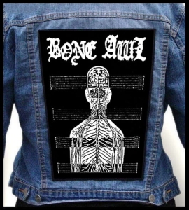 BONE AWL - Night's Middle -- Backpatch