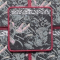 DYSTOPIA - Human = Garbage [maroon] -- Woven Patch.jpg
