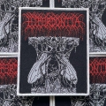 HYPERDONTIA - Aura of Flies [white] -- Woven Patch.jpg
