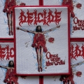DEICIDE - Once Upon the Cross [red] -- Woven Patch.jpg