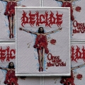 DEICIDE - Once Upon the Cross [white] -- Woven Patch.jpg