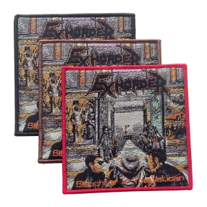 EXHORDER - Slaughter in the Vatican [colors] -- Woven Patch