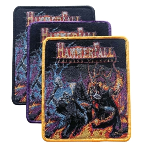 HAMMERFALL - Crimson Thunder [colors] -- Woven Patch
