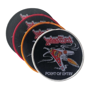 JUDAS PRIEST - Point of Entry [colors] -- Woven Patch