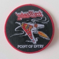 JUDAS PRIEST - Point of Entry [red] -- Woven Patch.jpg