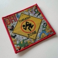 D R I - Trash Zone [red] -- Woven Patch.jpg