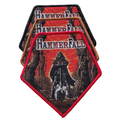 HAMMERFALL - Glory to the Brave [colors] -- Woven Patch wbg.jpg