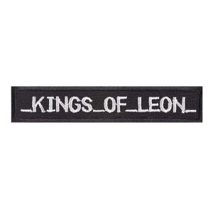 KINGS OF LEON - LOGO -- Embroidered Patch