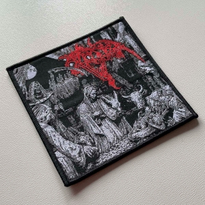CRUCIFIER - Coffins Through Time a Mourning in Nazareth -- Woven Patch
