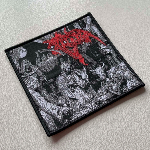 CRUCIFIER - Coffins Through Time a Mourning in Nazareth -- Woven Patch.jpg
