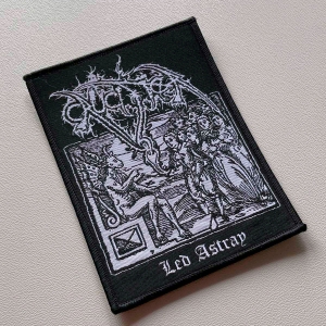 CRUCIFIER - Led Astray -- Woven Patch