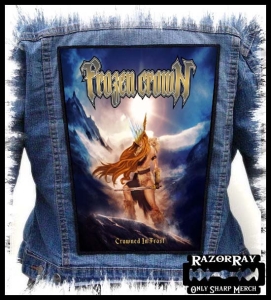 FROZEN CROWN - Crowned in Frost -- Backpatch