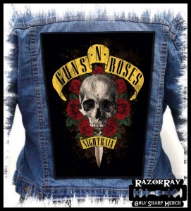 GUNS N ROSES - Night Rain -- Backpatch