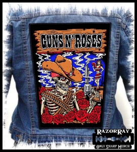 GUNS N ROSES - Sacramento -- Backpatch