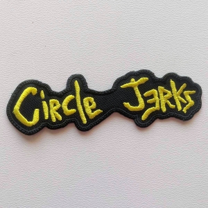 CIRCLE JERKS - Logo -- Embroidered Patch