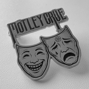 MOTLEY CRUE - Masks -- Metal Pin