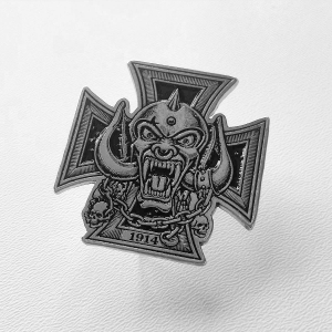 MOTORHEAD - Iron Cross Pig -- Metal Pin