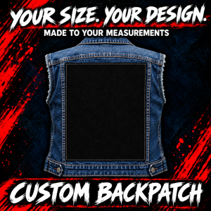 Custom Backpatch from Your Design - Your Size