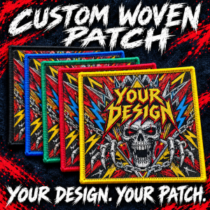 Custom Woven Patch - Pack of 40