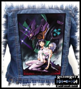 NEON GENESIS EVANGELION - Shinji Ikari & Rei Ayanami -- Backpatch