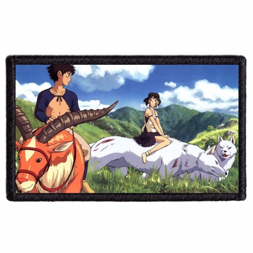 PRINCESS MONONOKE - Ashitaka &amp; San -- Patch.jpg