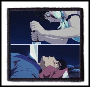 PRINCESS MONONOKE - Knife scene -- Patch
