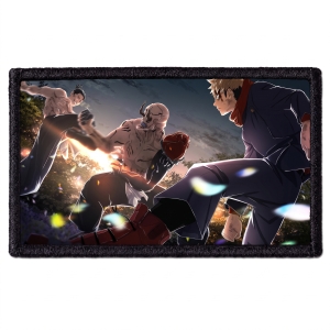 Naszywka Jujutsu Kaisen - Yuji and Todo battle against Hanami