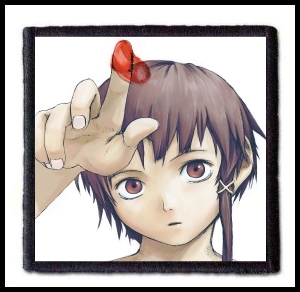 Naszywka SERIAL EXPERIMENTS LAIN - Lain