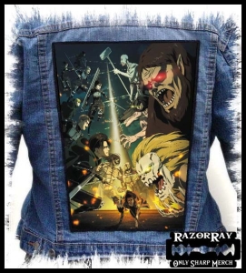 ATTACK ON TITAN - Season Four -- Backpatch