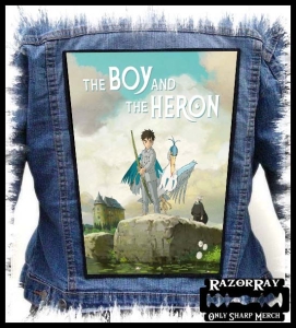 THE BOY AND THE HERON - Poster -- Backpatch