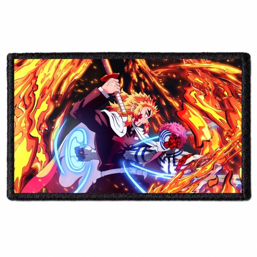 DEMON SLAYER - Kimetsu no Yaiba Rengoku vs Akaza -- Patch.jpg