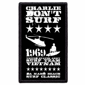 Naszywka APOCALYPSE NOW - Charlie don't Surf