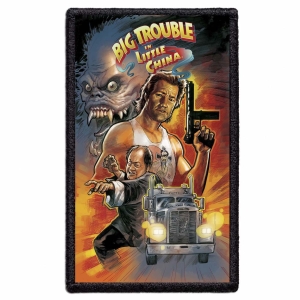 BIG TROUBLE IN LITTLE CHINA TOWN - Movie Poster -- Patch