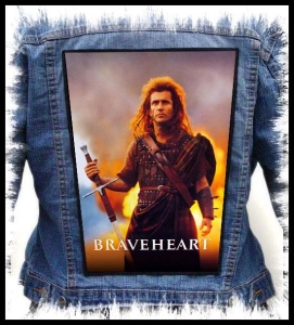 BRAVEHEART - Movie Poster -- Backpatch