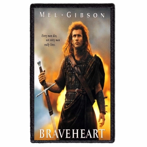 BRAVEHEART - Movie Poster -- Patch