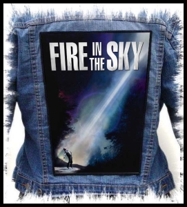 FIRE IN THE SKY - Movie Poster -- Backpatch