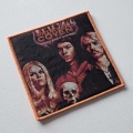 COVEN - Witchcraft Destroys Minds &amp; Reaps Souls [orange] -- Woven Patch.JPG