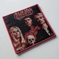 COVEN - Witchcraft Destroys Minds &amp; Reaps Souls [red] -- Woven Patch.JPG