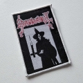 GRAUSAMKEIT - Satan's Addicktion &amp; Pure Madness [white] -- Woven Patch.JPG
