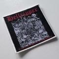 HELLRIPPER - Complete &amp; Total Fucking Mayhem [white] -- Woven Patch.JPG