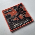 KANONENFIEBER - Menschenmuhle [orange] -- Woven Patch.JPG