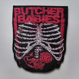 BUTCHER BABIES - Logo [laser cut] -- Woven Patch