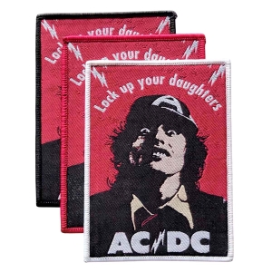 AC DC - Lock up your Daughters [colors] -- Woven Patch