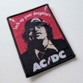 AC DC - Lock up your Daughters [black] -- Woven Patch.JPG